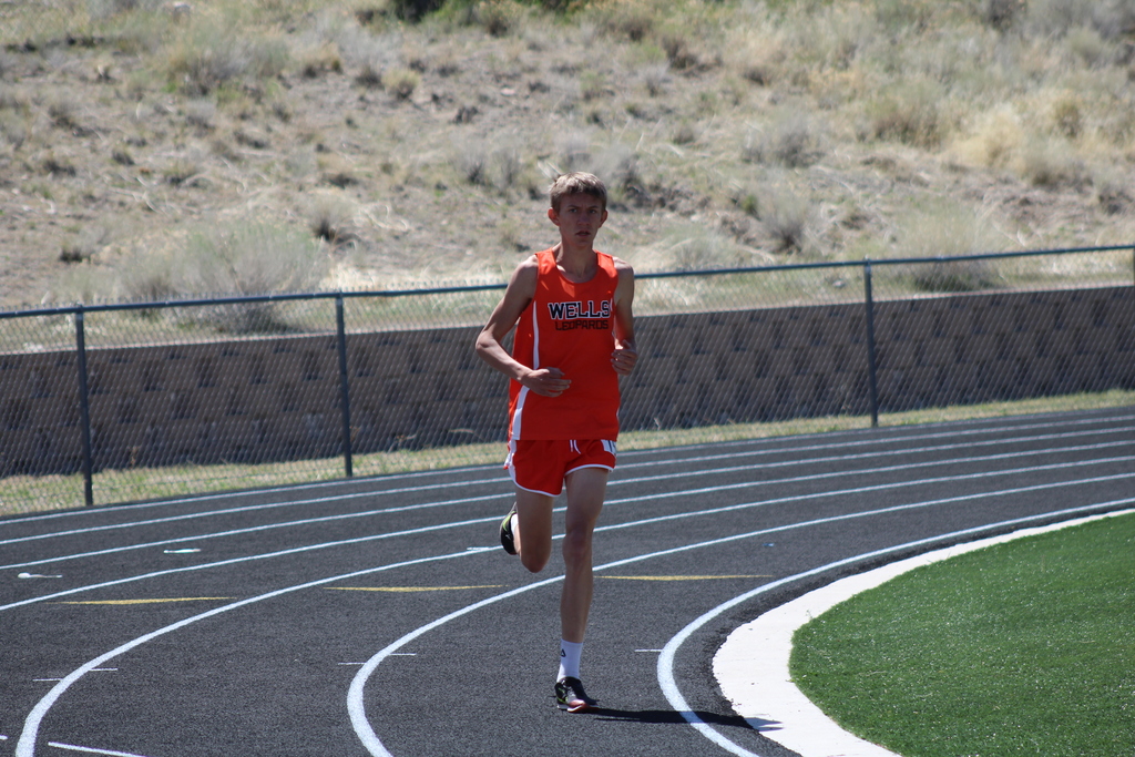 Wells High School track and field athletes