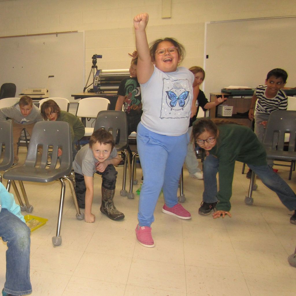 Get in the Act delivered their innovative Science Theater Program 