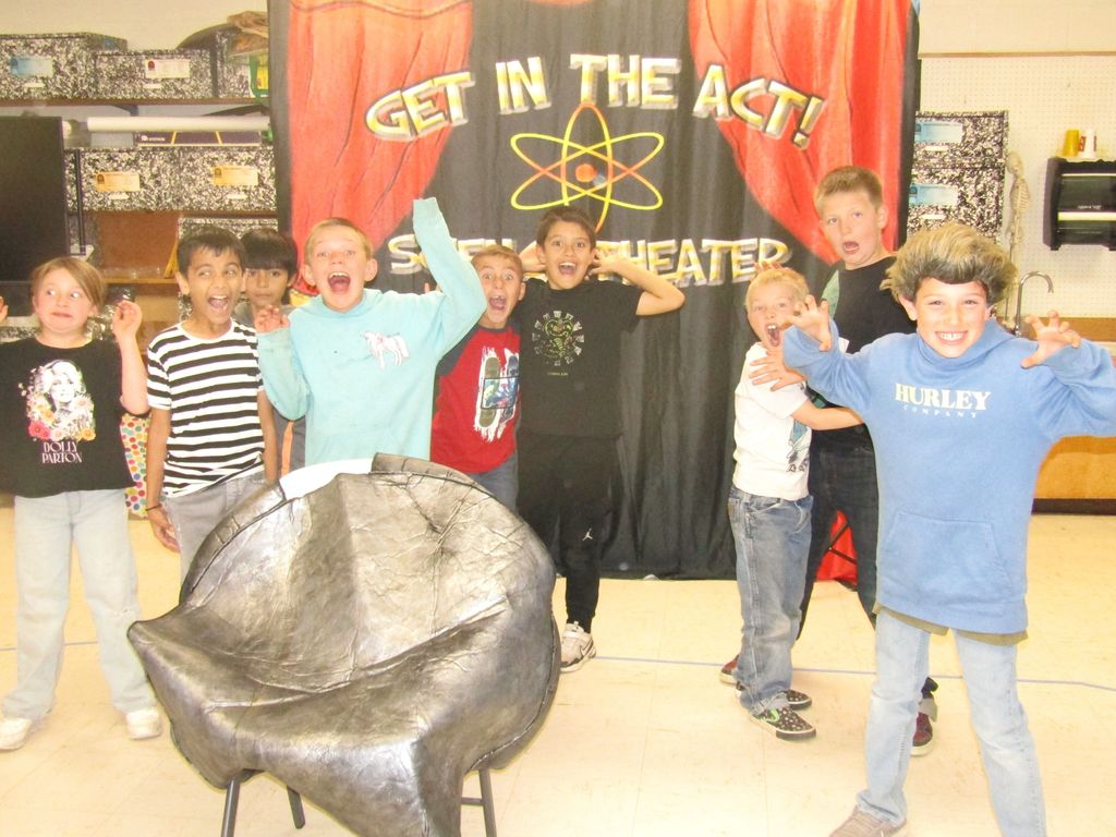Get in the Act delivered their innovative Science Theater Program 