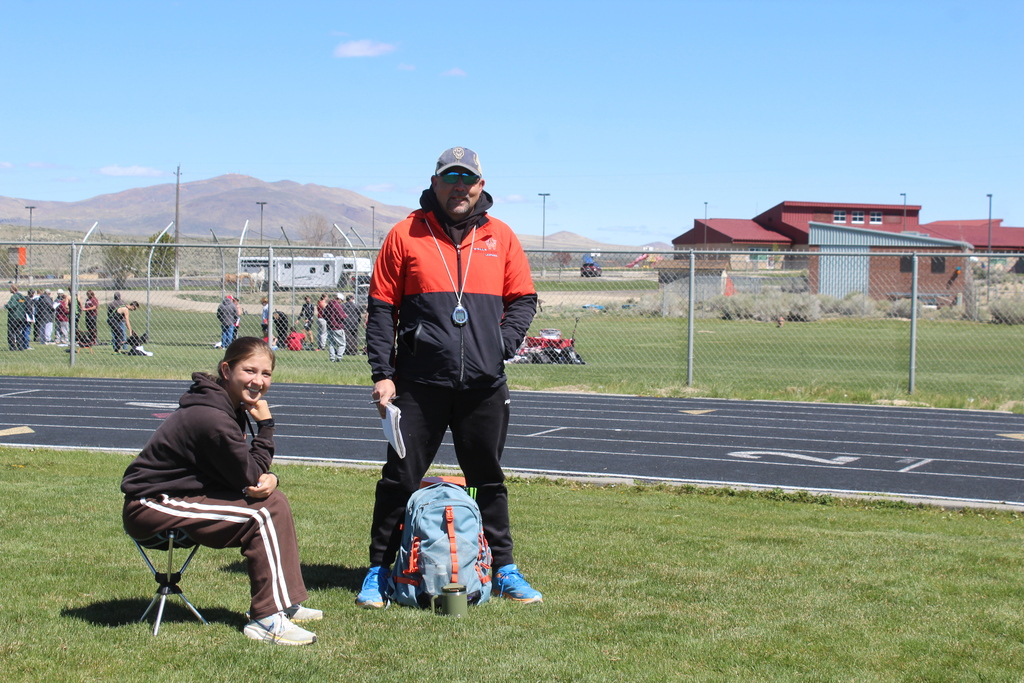 WHS track and field athletes competing in Spring Creek at the Elko II meet