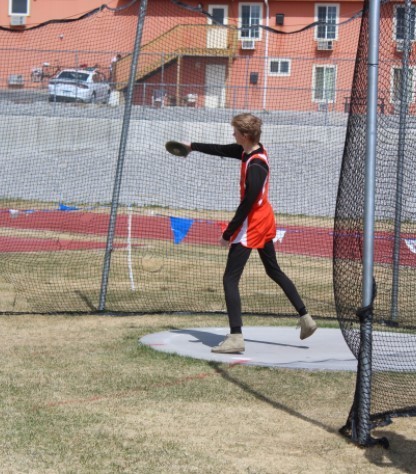 Wells High School track and field athlete