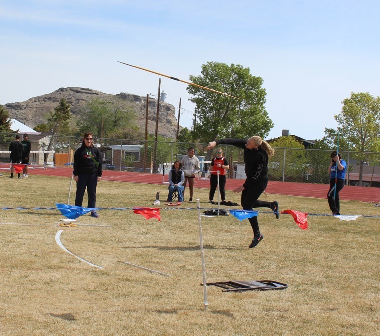 Wells High School track and field athlete