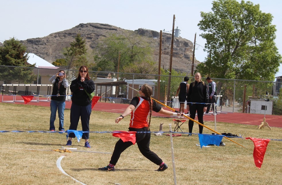Wells High School track and field athlete