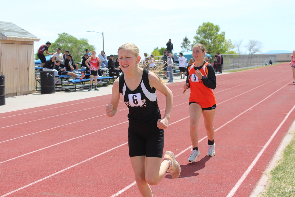 Wells High School track and field athlete
