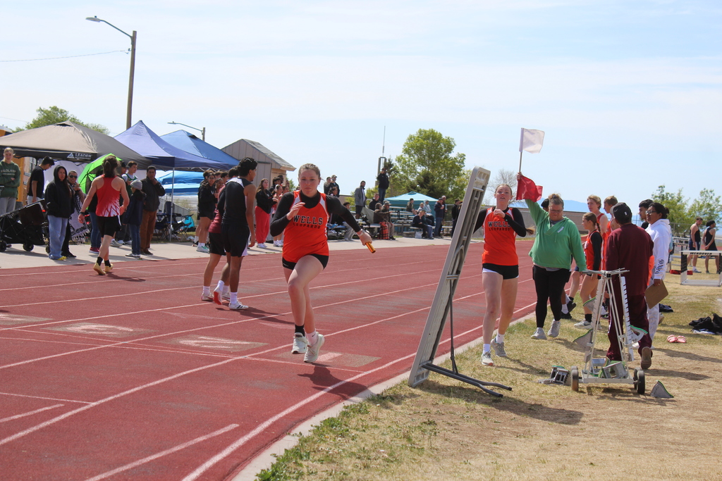 Wells High School track and field athlete