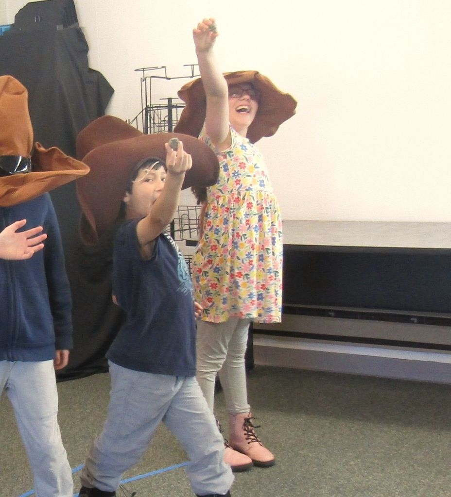 Our fourth graders recently participated in a visit from Science Theater,  sponsored by Get in the Act.