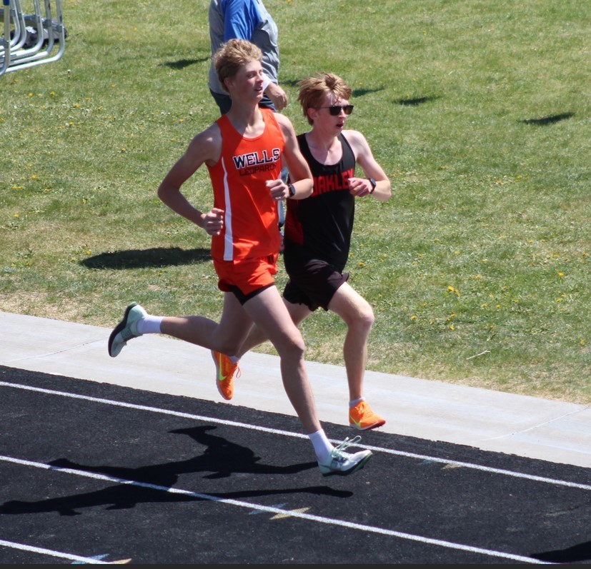 Wells High School track and field athlete