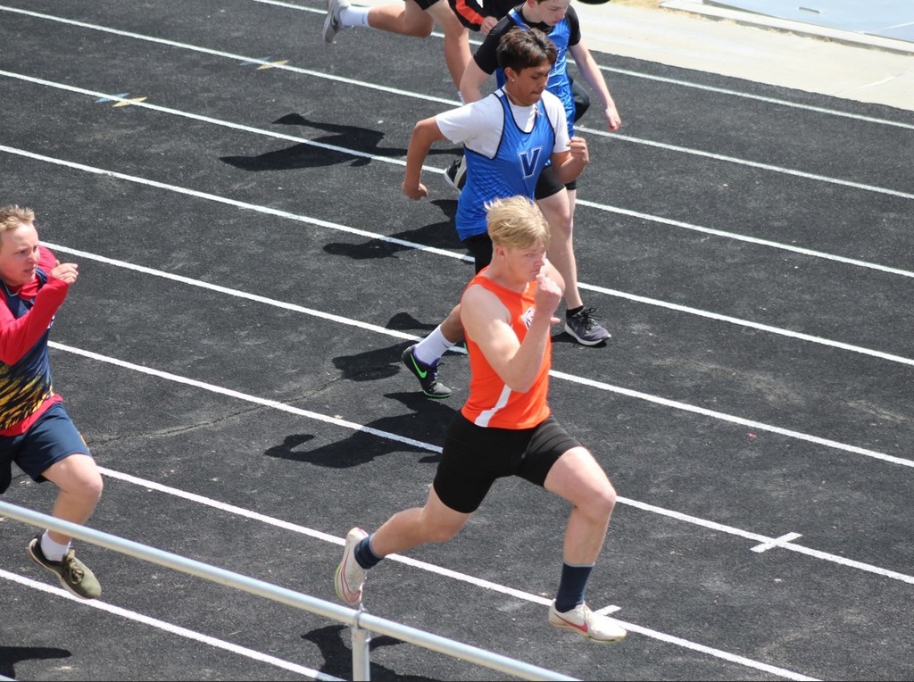 Wells High School track and field athlete