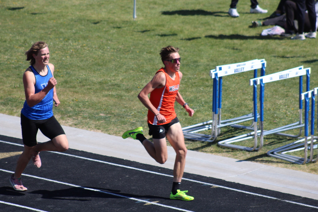 Wells High School track and field athlete