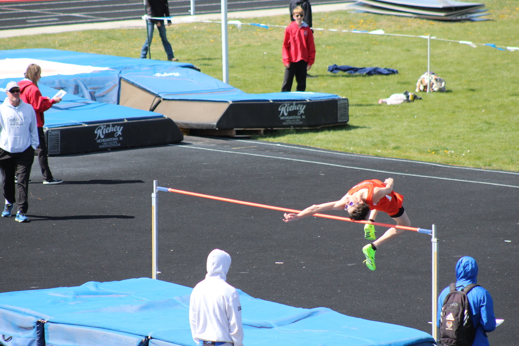 Wells High School track and field athlete