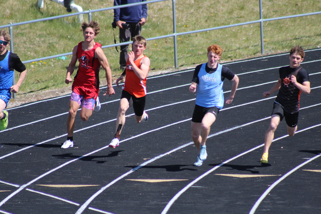 Wells High School track and field athlete