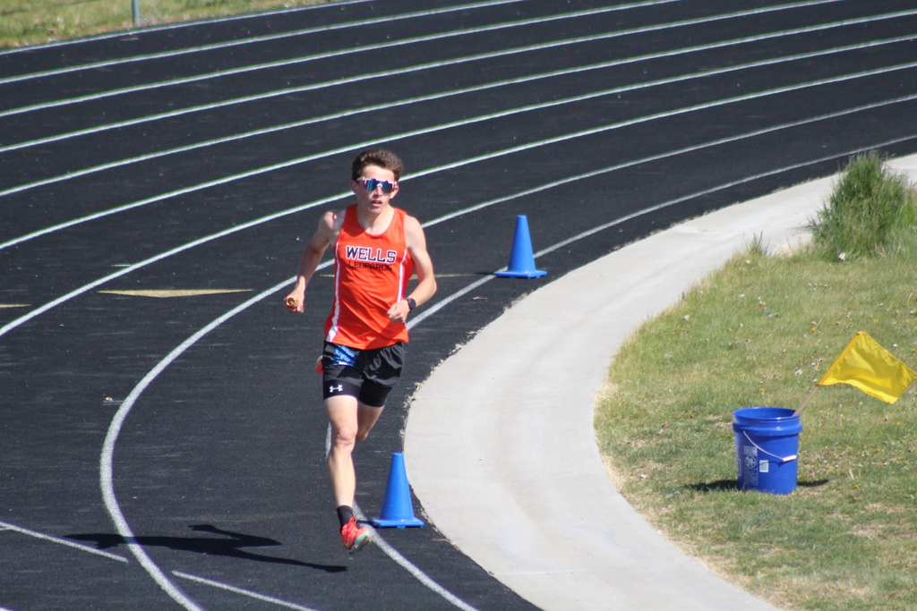 Wells High School track and field athlete