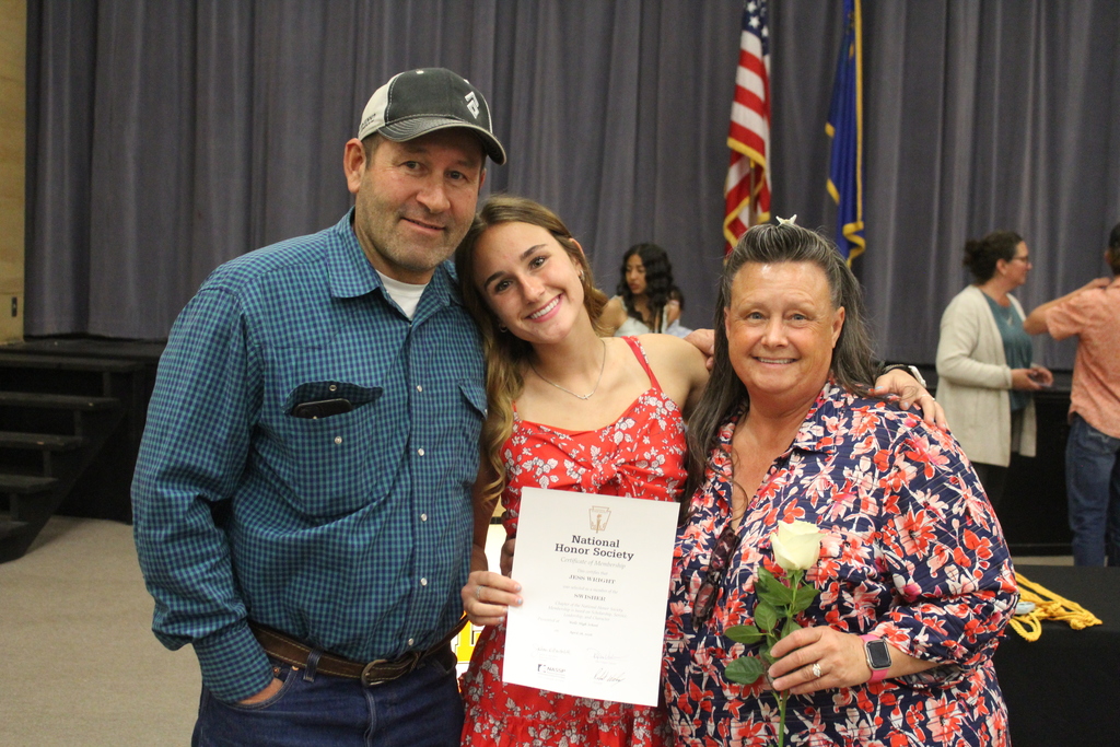 National Honor Society new members