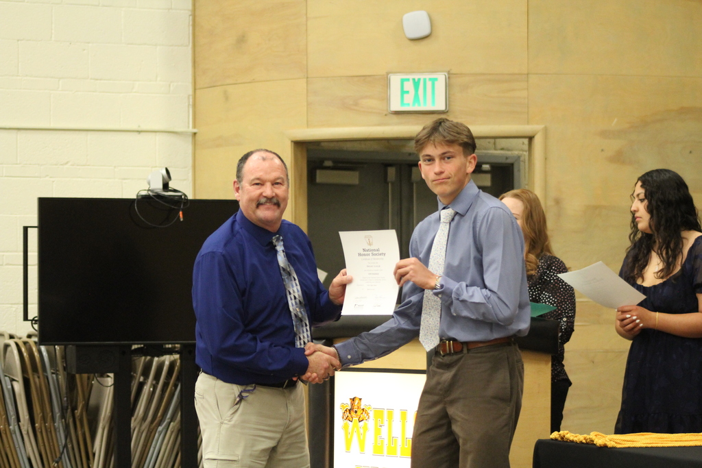 National Honor Society new members