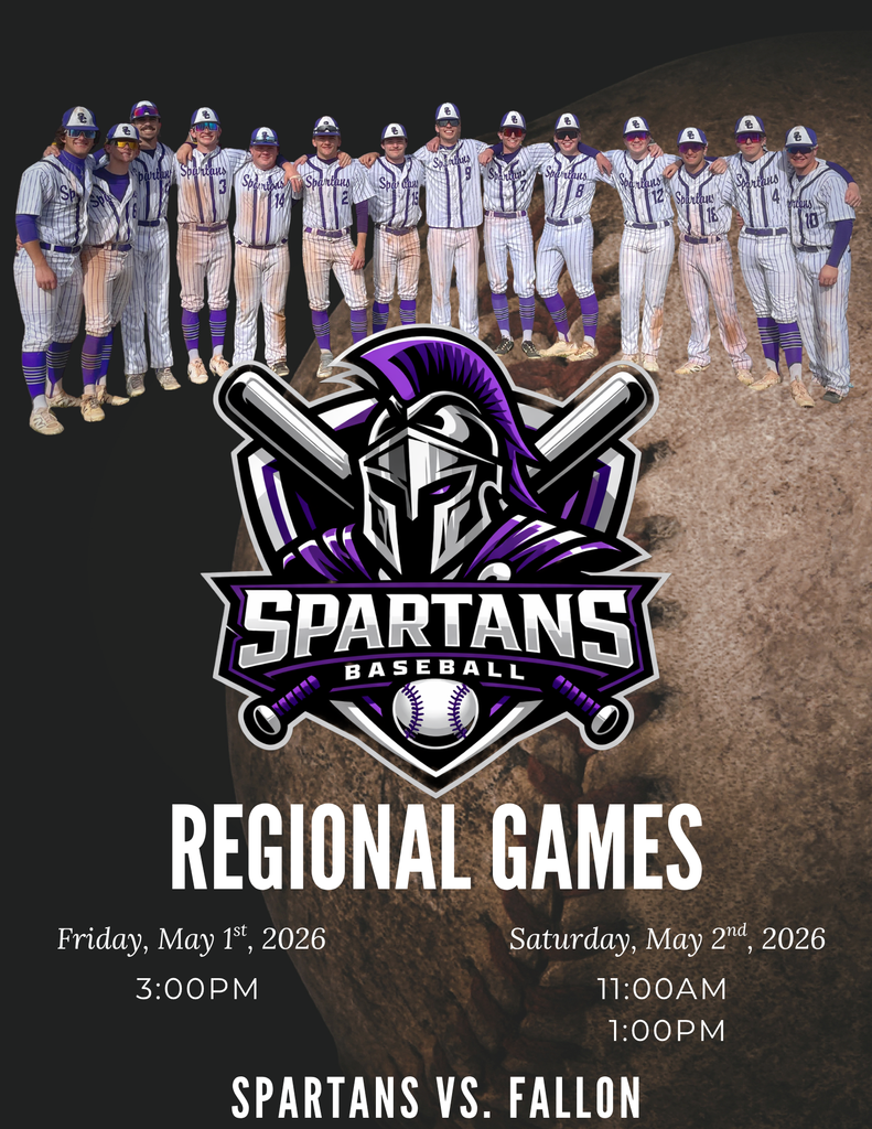 Spartan Baseball hosting Regionals this weekend.