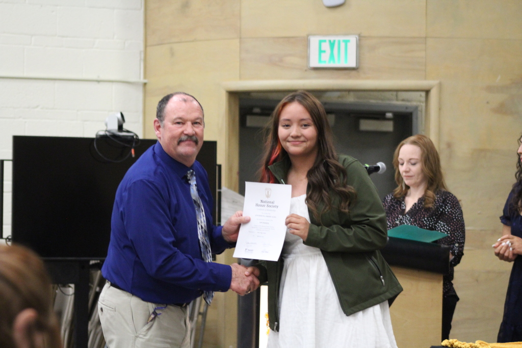 National Honor Society student