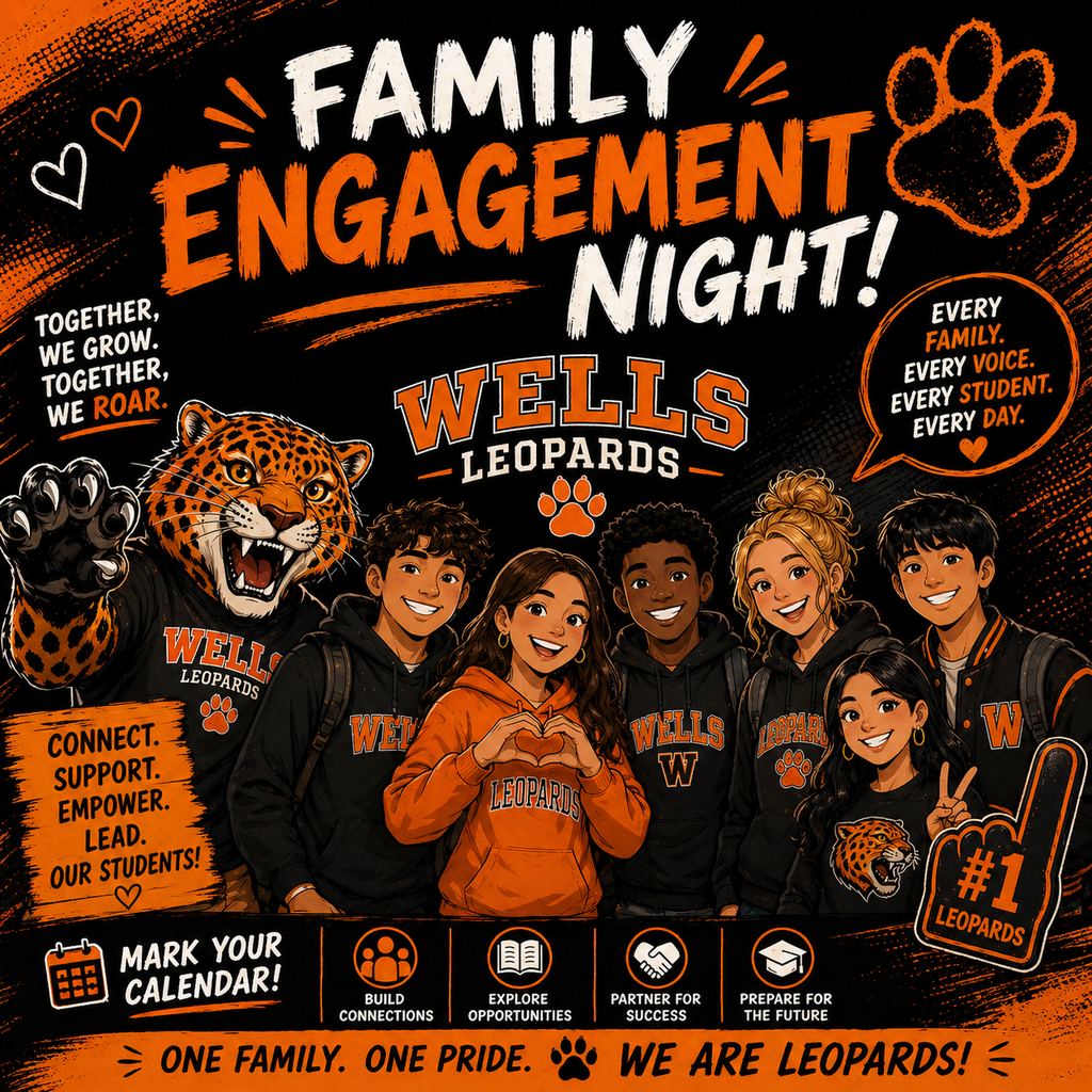Family Engagement Night for Wells Leopards