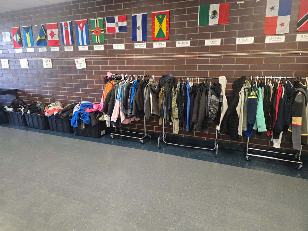 If you've misplaced an item , check the lost and ASAP!  All leftover items will be donated to charity at the end of the school year.