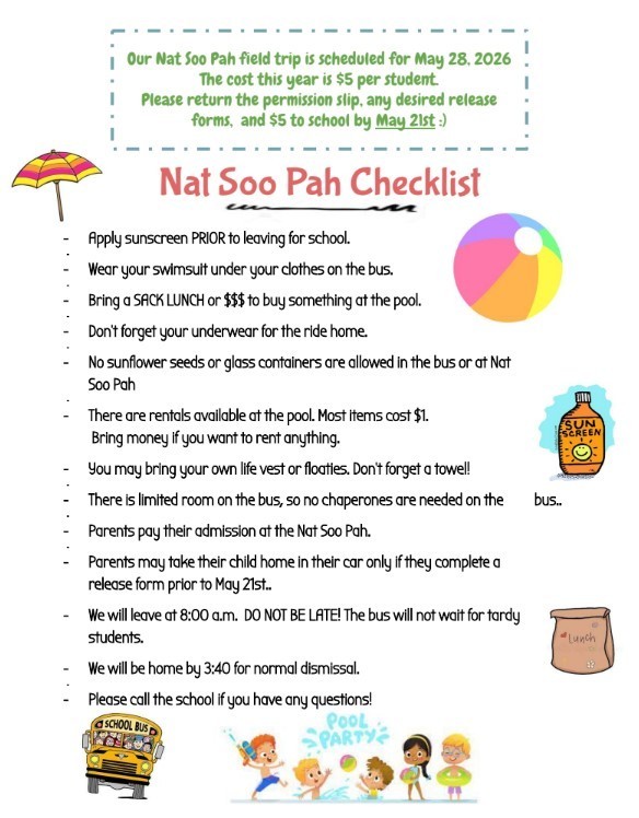 Nat-Soo-Pah checklist
