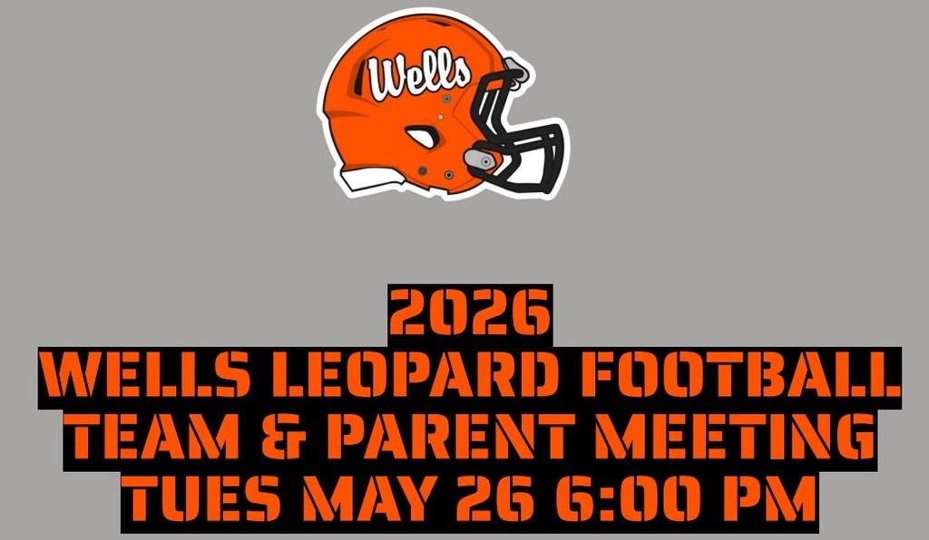 WHS parent and team football meeting flyer