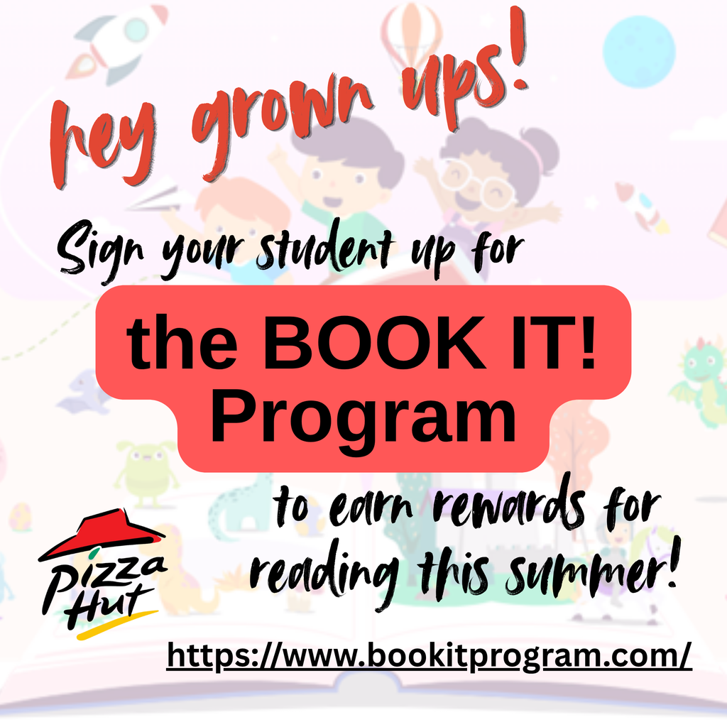 Check out https://www.bookitprogram.com/ to sign up. Space is limited!