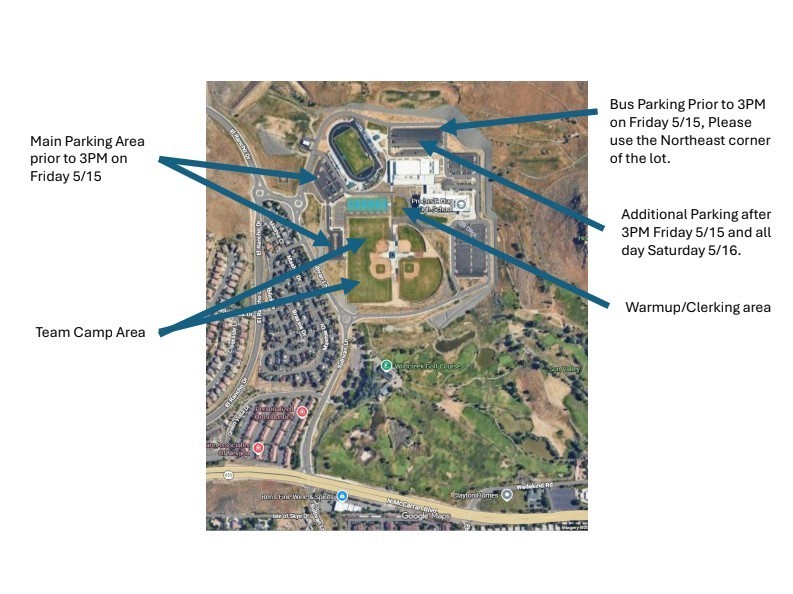 Hug High School StateTrack Map