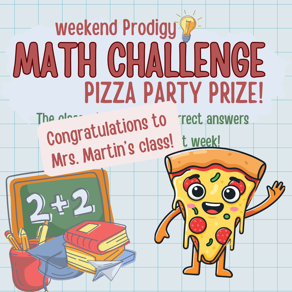 Congrats to Mrs. Martin's class!