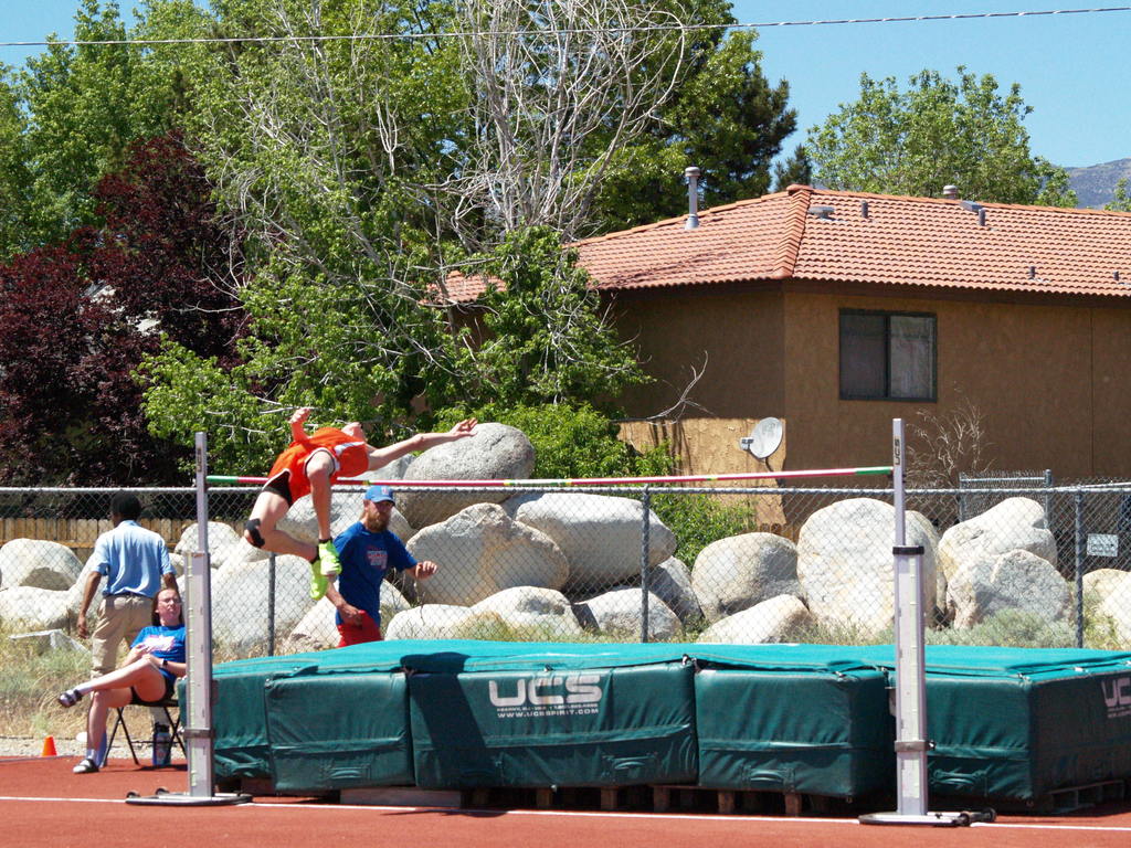 Wells High School track and field athletes