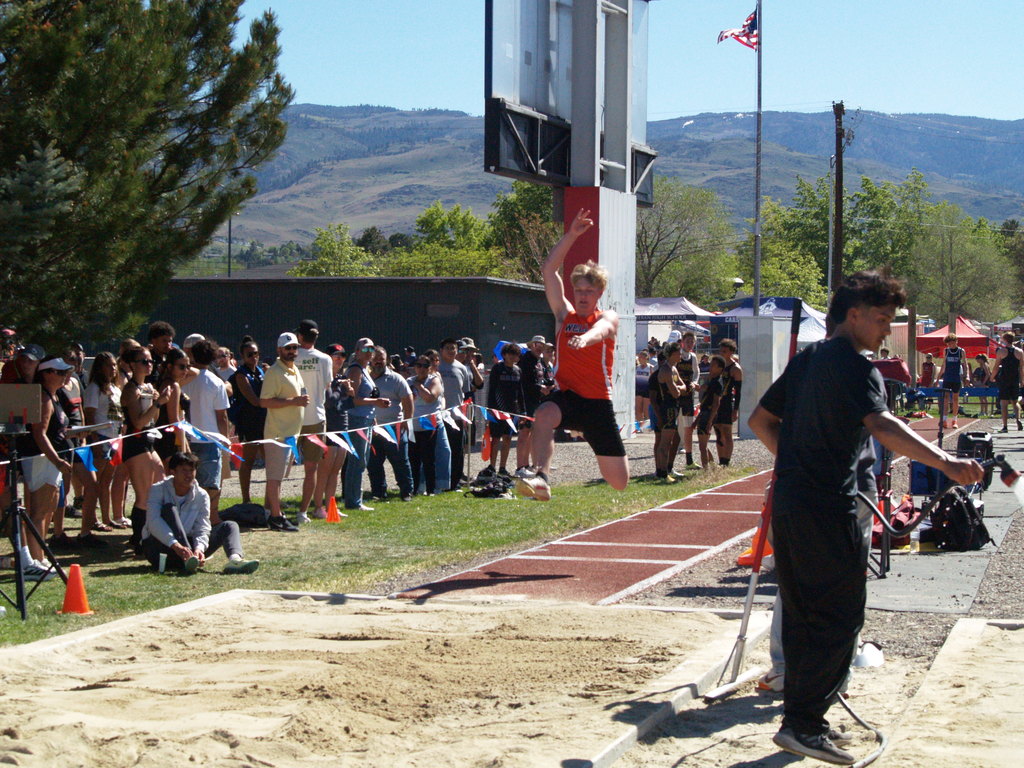Wells High School track and field athletes