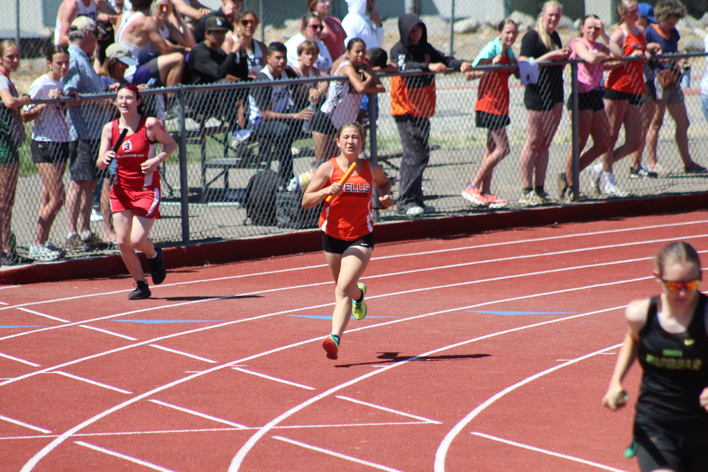 Wells High School track and field athletes