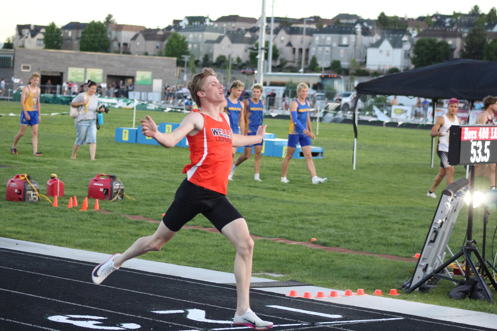 WHS sprinter competing at state