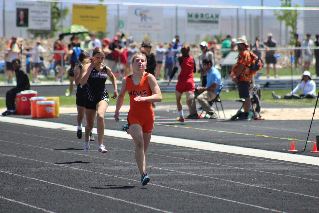 WHS sprinter competing at state