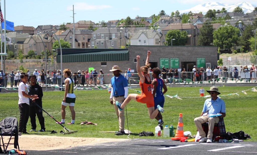 WHS track and field athletes