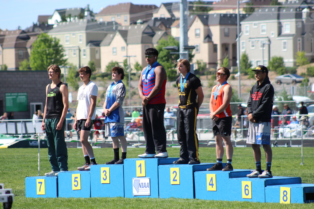 WHS track and field athletes