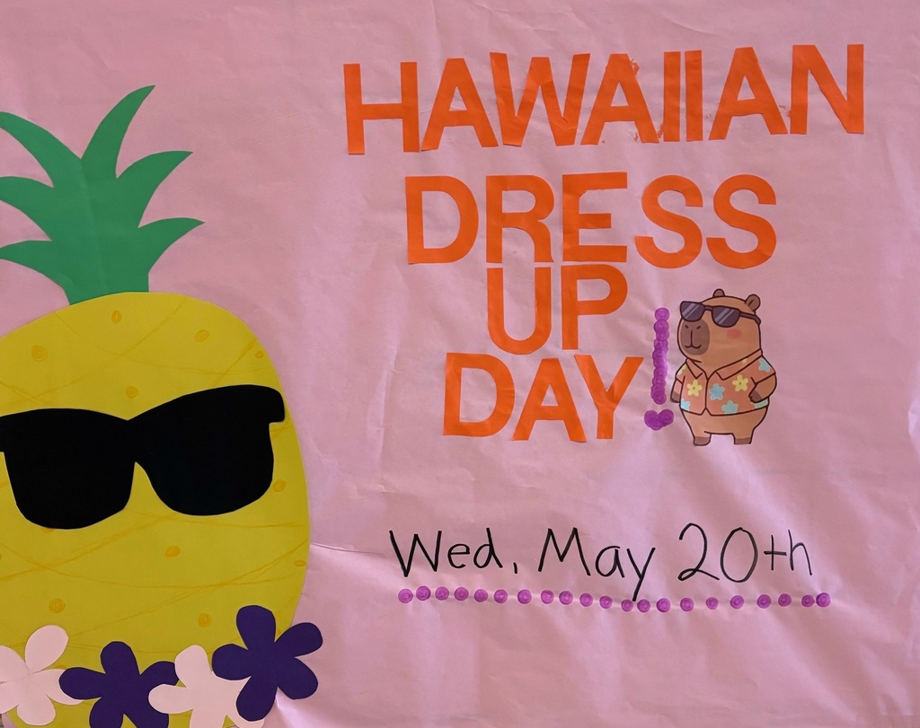 Hawaiian dress up day