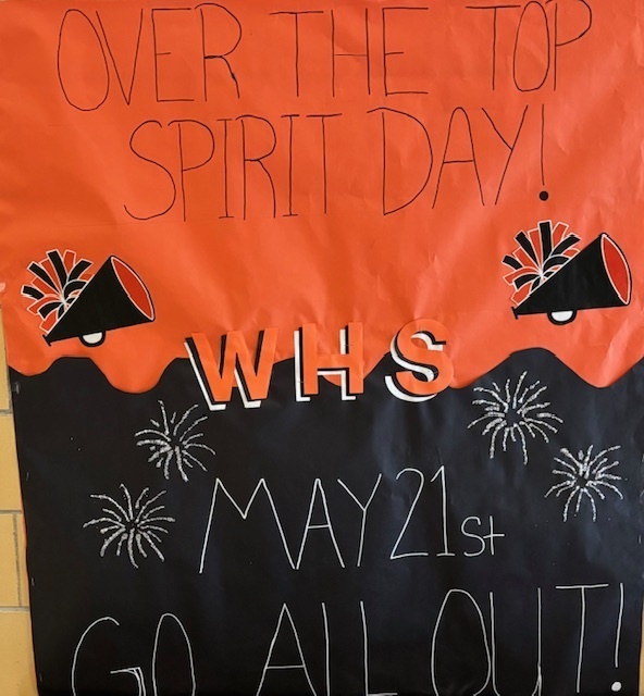 over the top spirit day