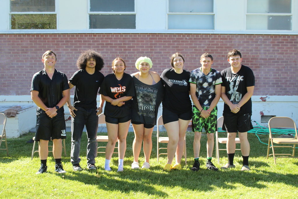 Senior water bucket dump