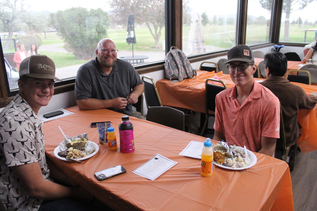 Steak fry participants