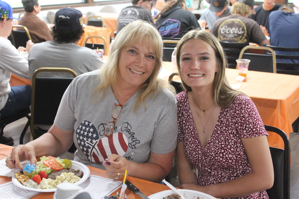 Steak fry participants