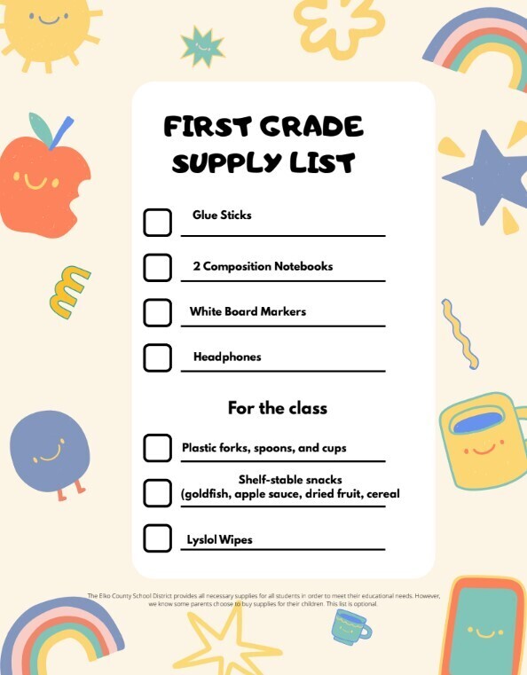 Fender supply list