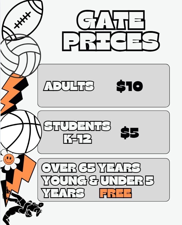 Gate prices for all WHS game