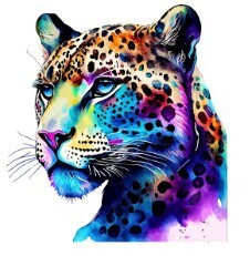 leopard head