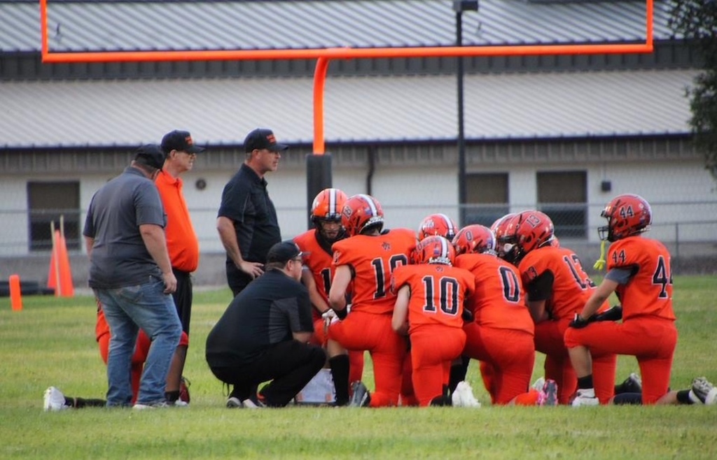football team playing
