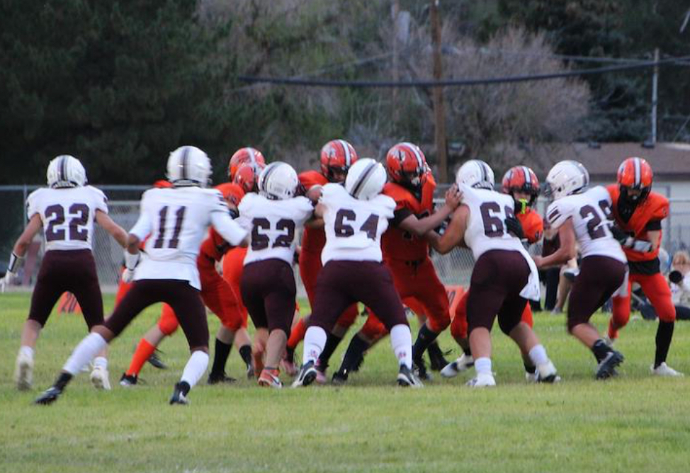 football team playing