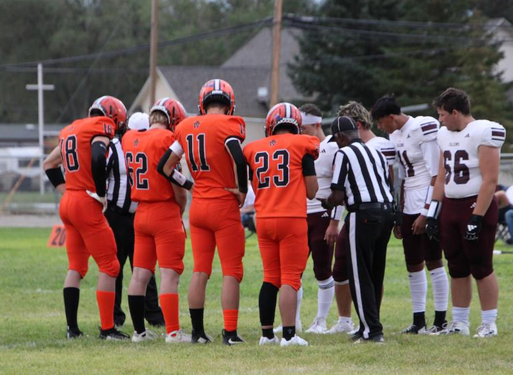 football team playing