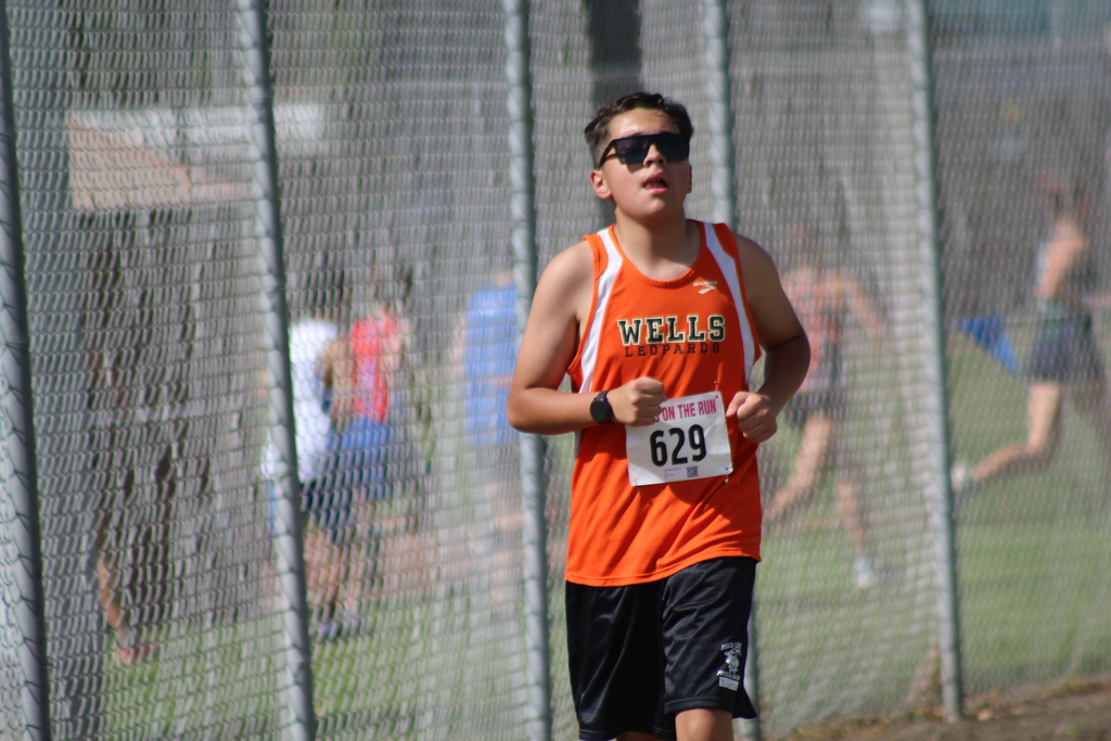 Wells Cross Country runner
