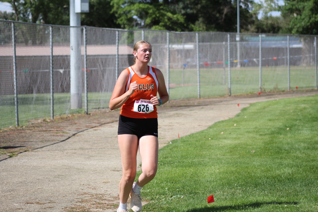 Wells Cross Country runner