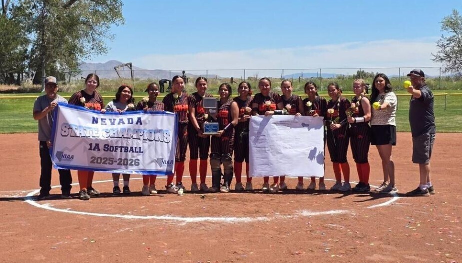 softball team after winning state 2026