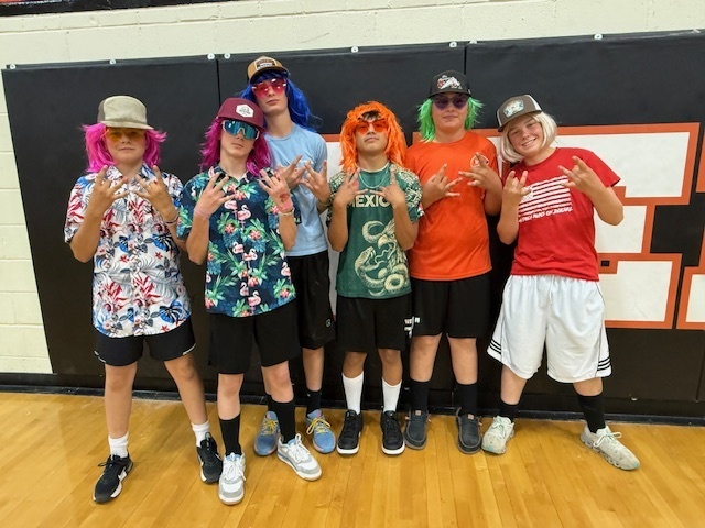 He Man volleyball for homecoming