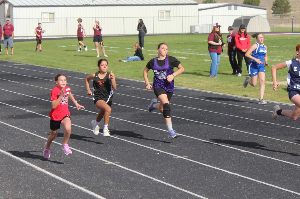 Intramural athletes competing in Spring Creek